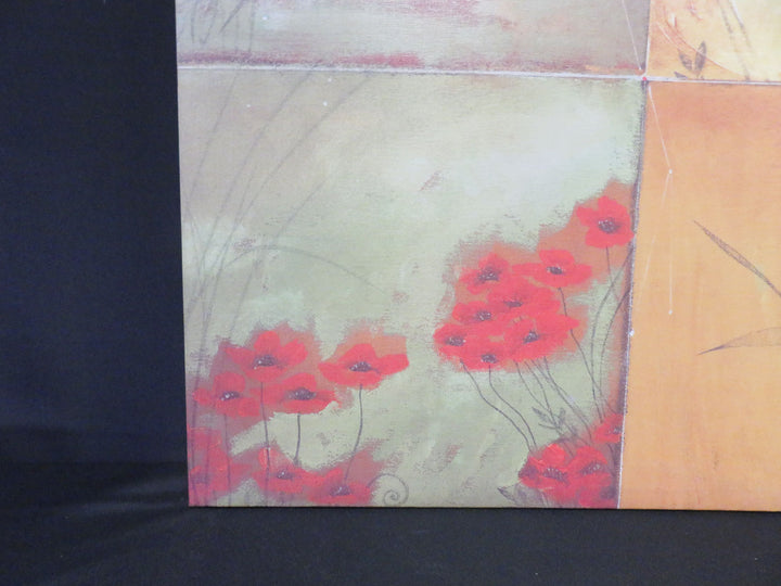 Stretched Canvas Poppy Print