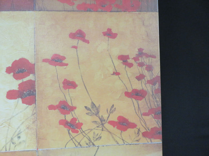 Stretched Canvas Poppy Print