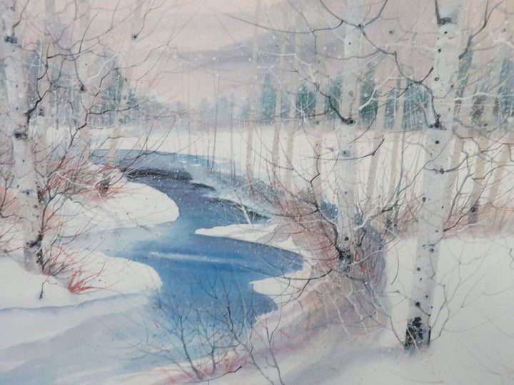 Winter Scene Print