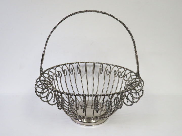 Scrolled Wire Basket