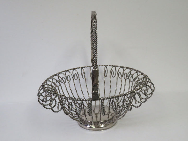 Scrolled Wire Basket