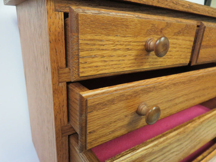 Oak Jewelry Box