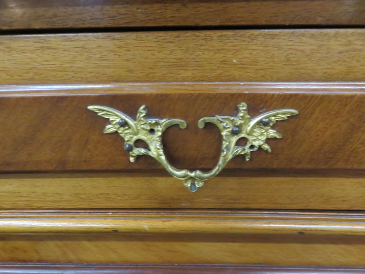 Vintage 5-Drawer Dresser & Mirror