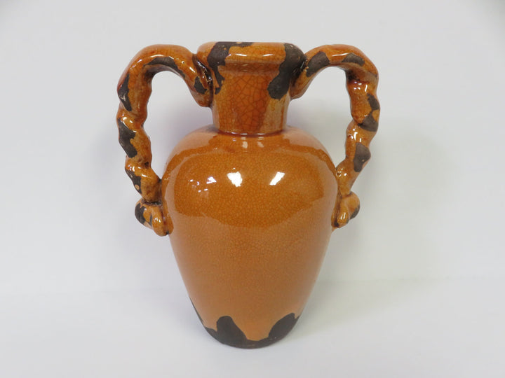 Glazed Handled Urn