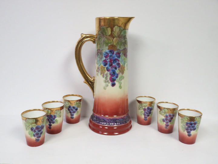 Antique Tankard Wine Set