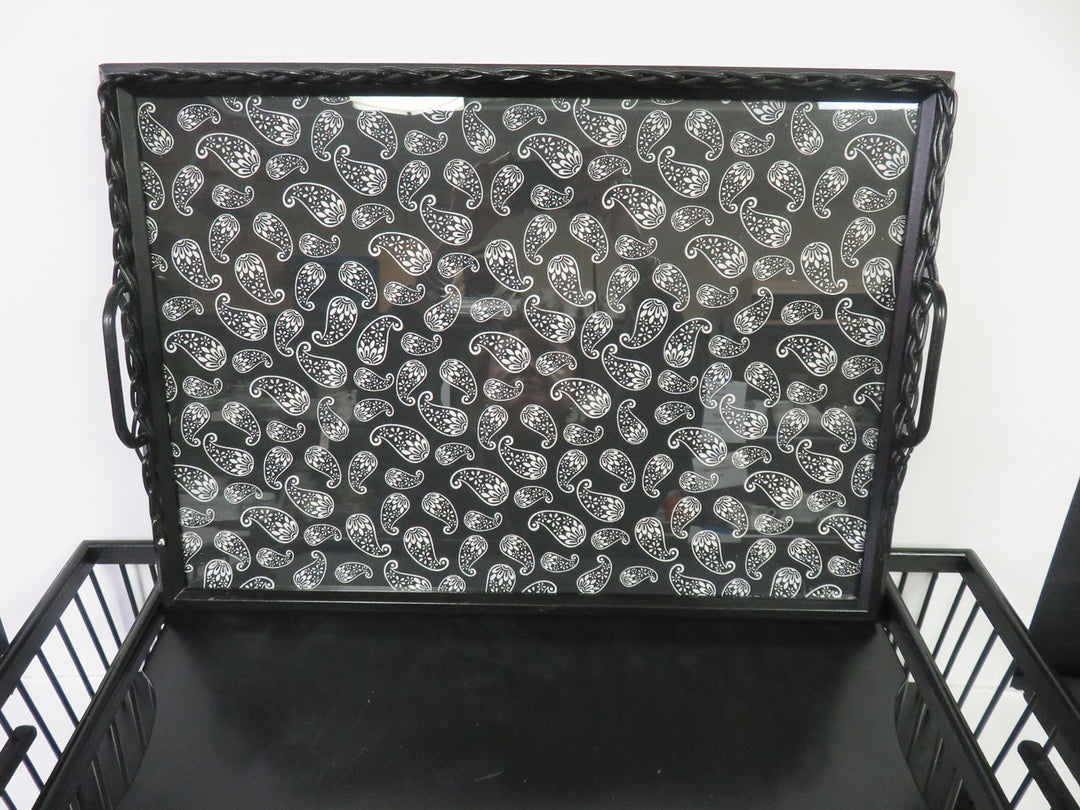 Black Deluxe Breakfast Tray