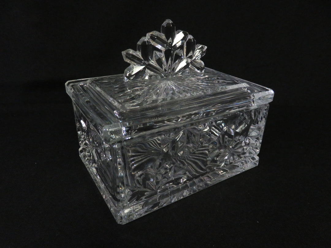 Snowflake Covered Candy Dish