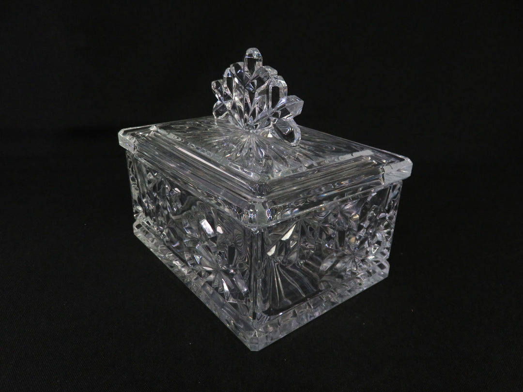 Snowflake Covered Candy Dish