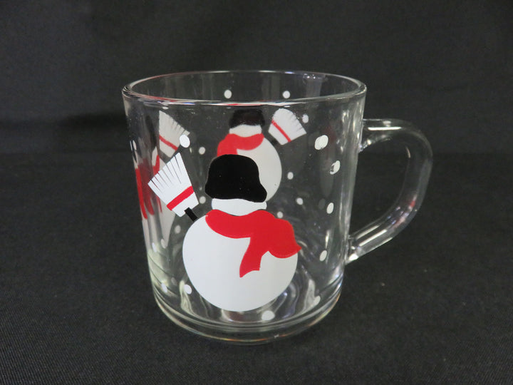 Crate & Barrel Christmas Mugs