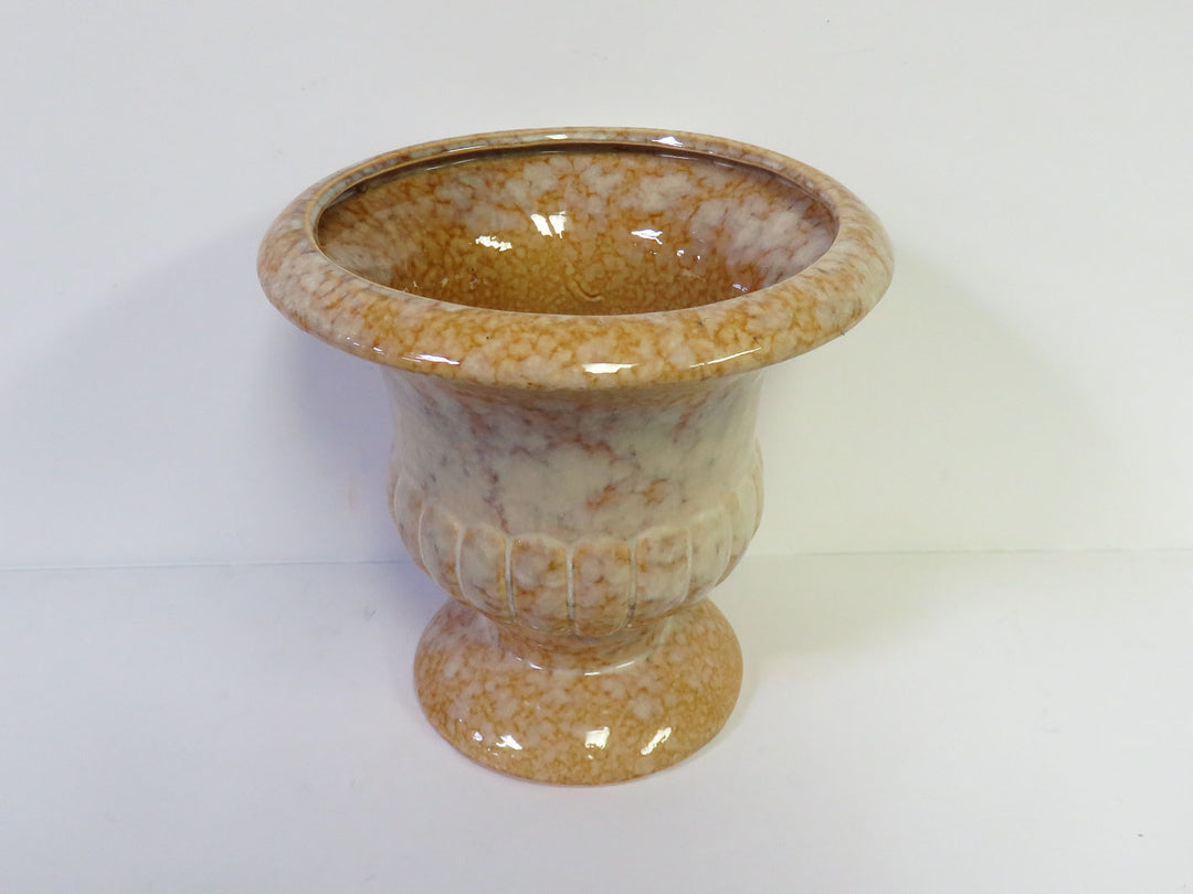 Golden Glazed Planter