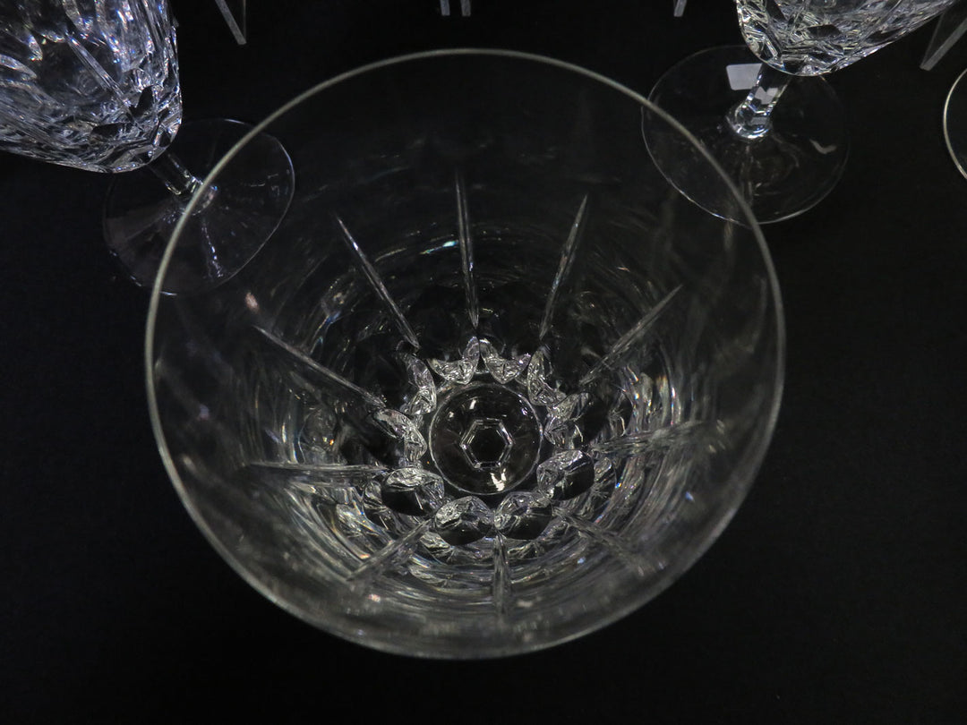 Clear Crystal Water Goblets