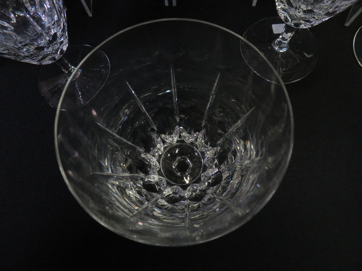 Clear Crystal Water Goblets