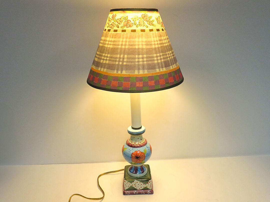 Colorful Ceramic Accent Lamp