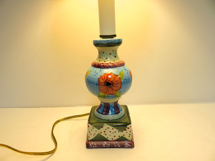 Colorful Ceramic Accent Lamp