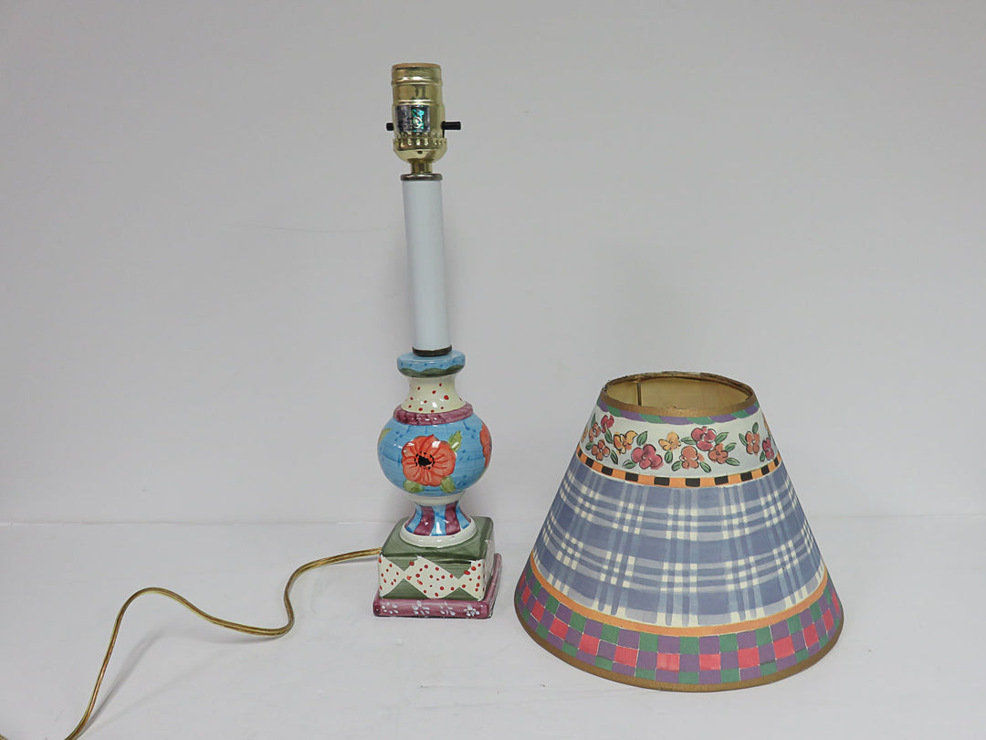 Colorful Ceramic Accent Lamp