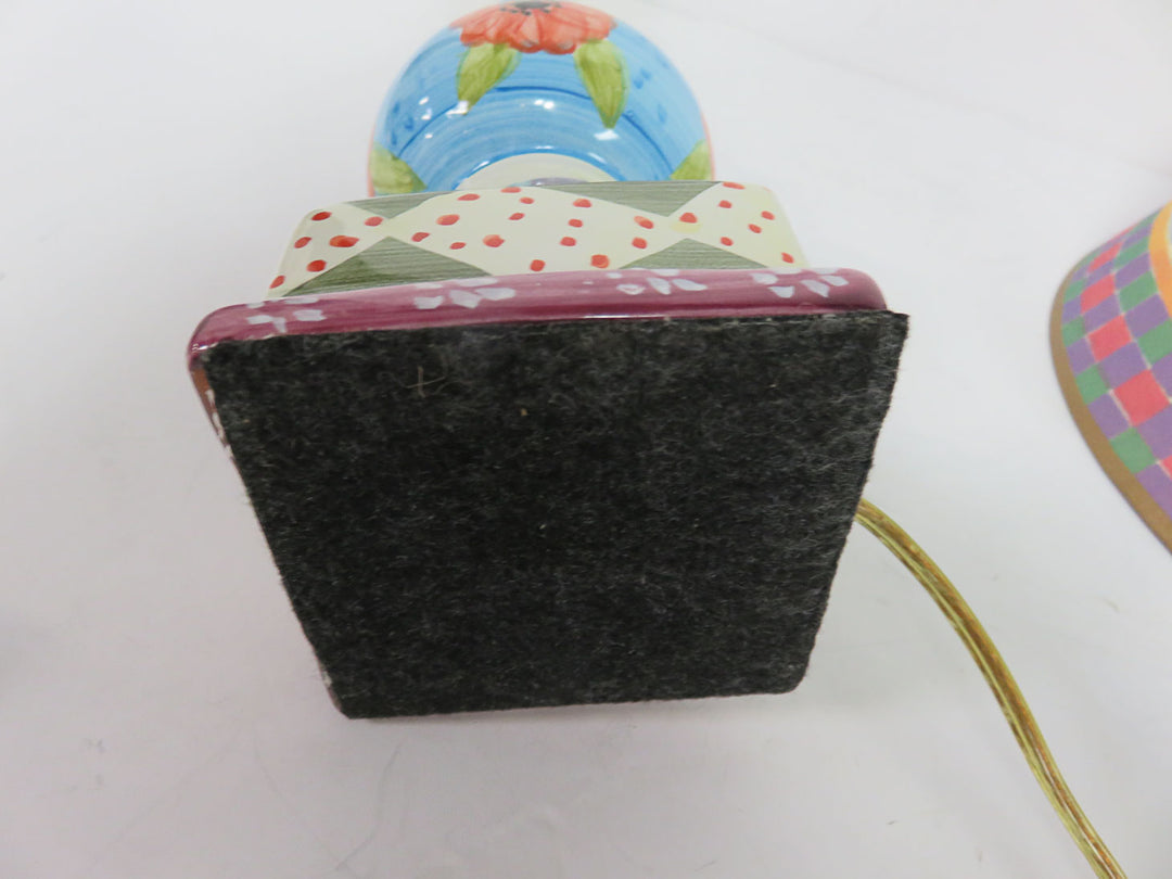 Colorful Ceramic Accent Lamp