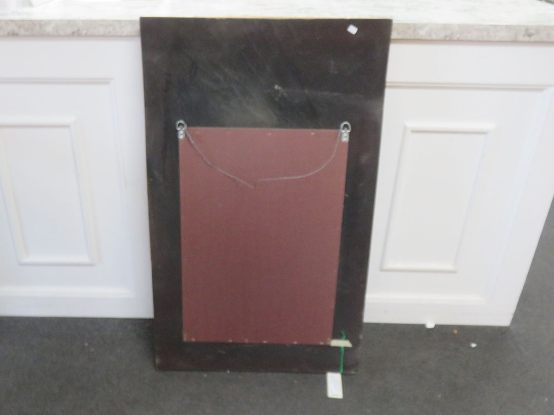 Beveled Mirror with Painted Frame