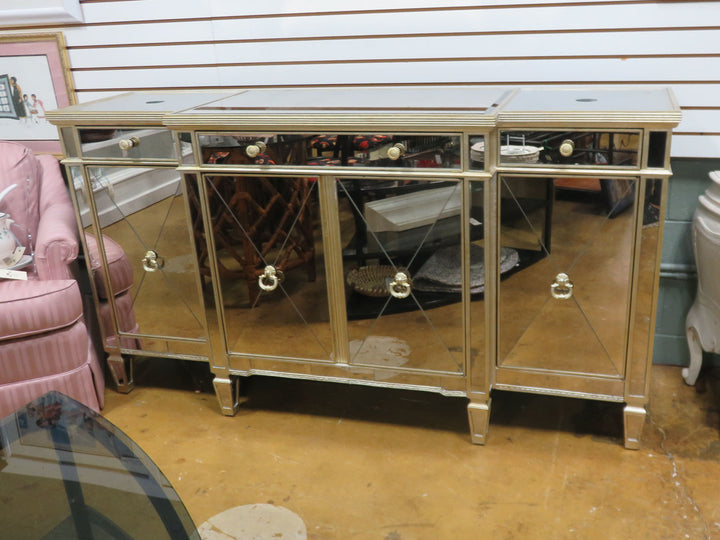 Horchow Mirrored Buffet Cabinet