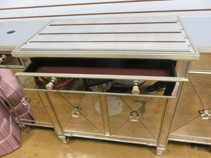 Horchow Mirrored Buffet Cabinet