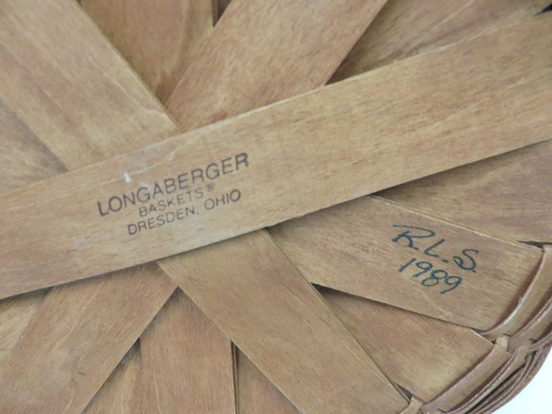 Longaberger Round Basket