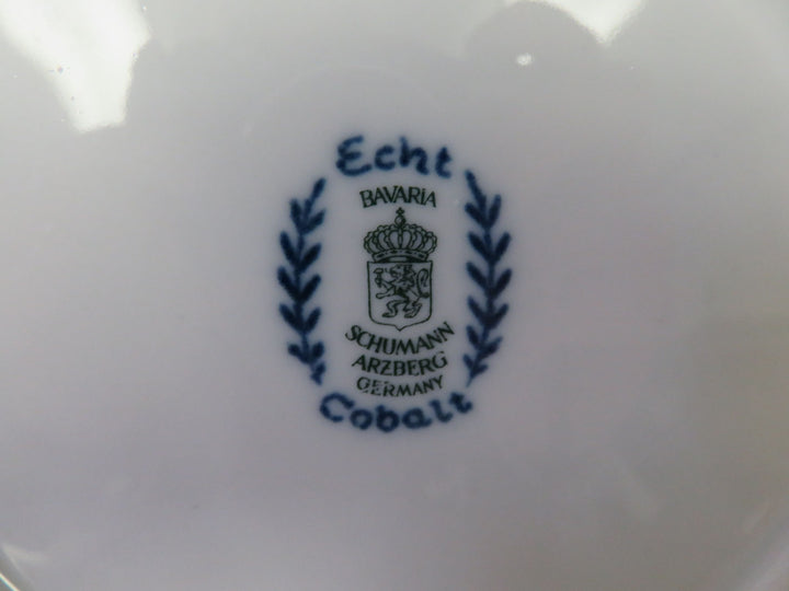 Schumann "Echt Cobalt" Plates