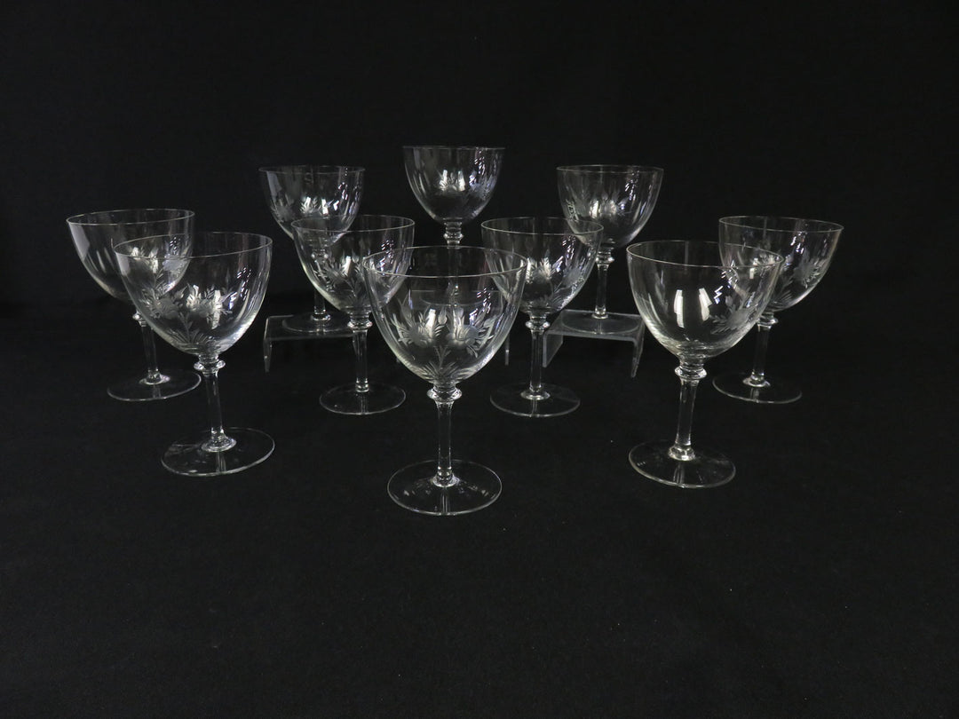 Vintage Wine Glasses