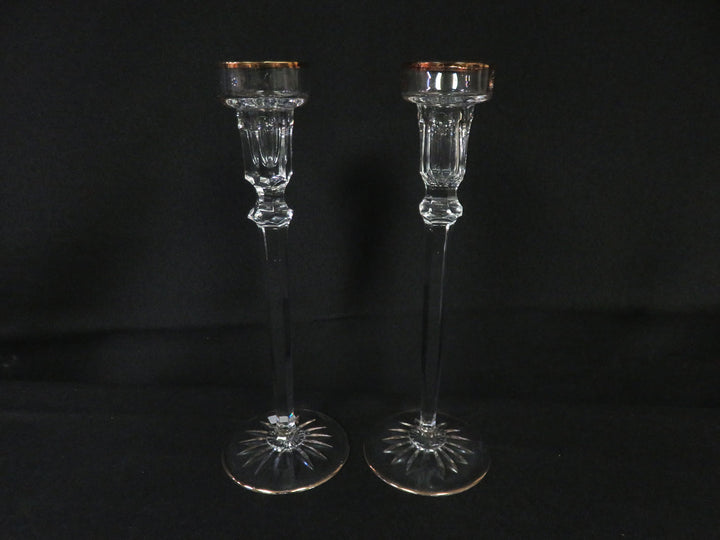 Rogaska Candleholders