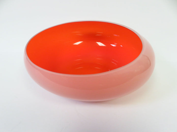 Carnaby Orange Art Glass Bowl