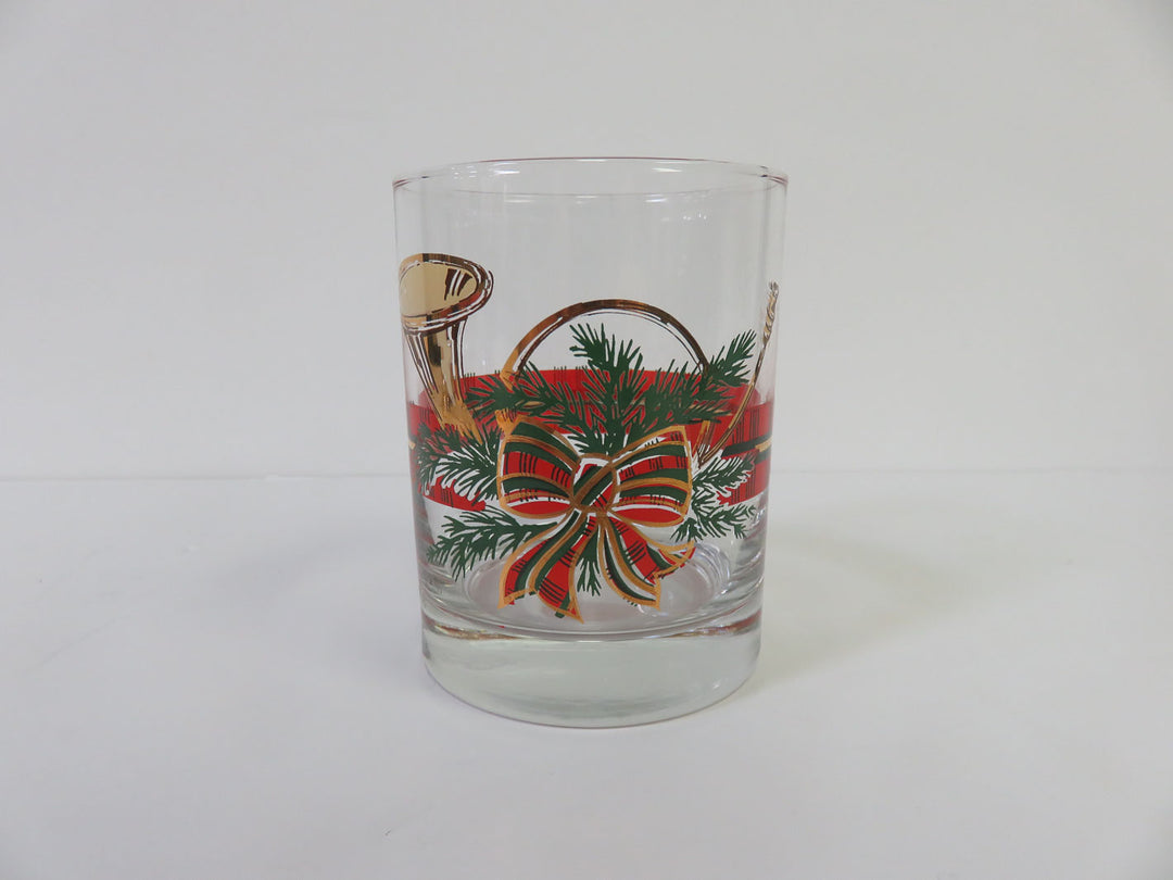 Georges Briard DOF Christmas Glasses