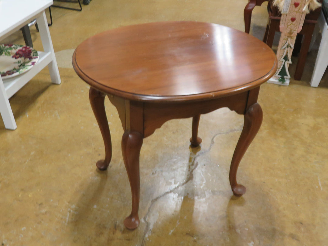 Chippendale Cherry End Table