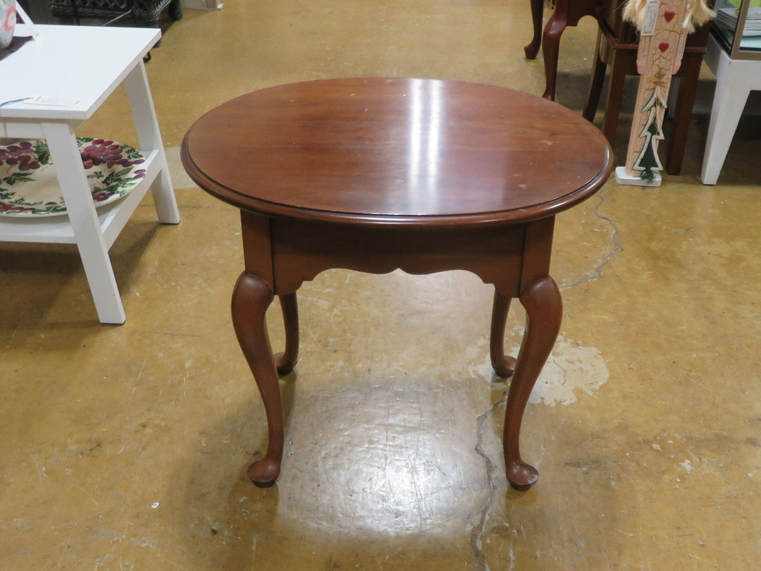 Chippendale Cherry End Table