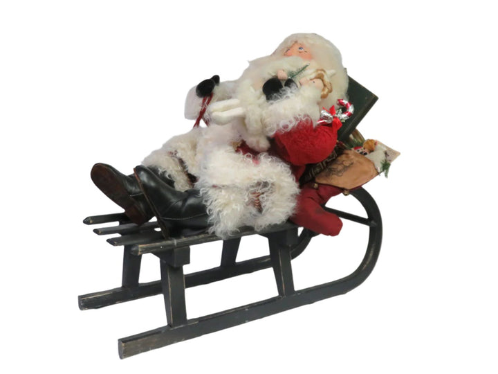 Bethany Lowe Santa in Sleigh