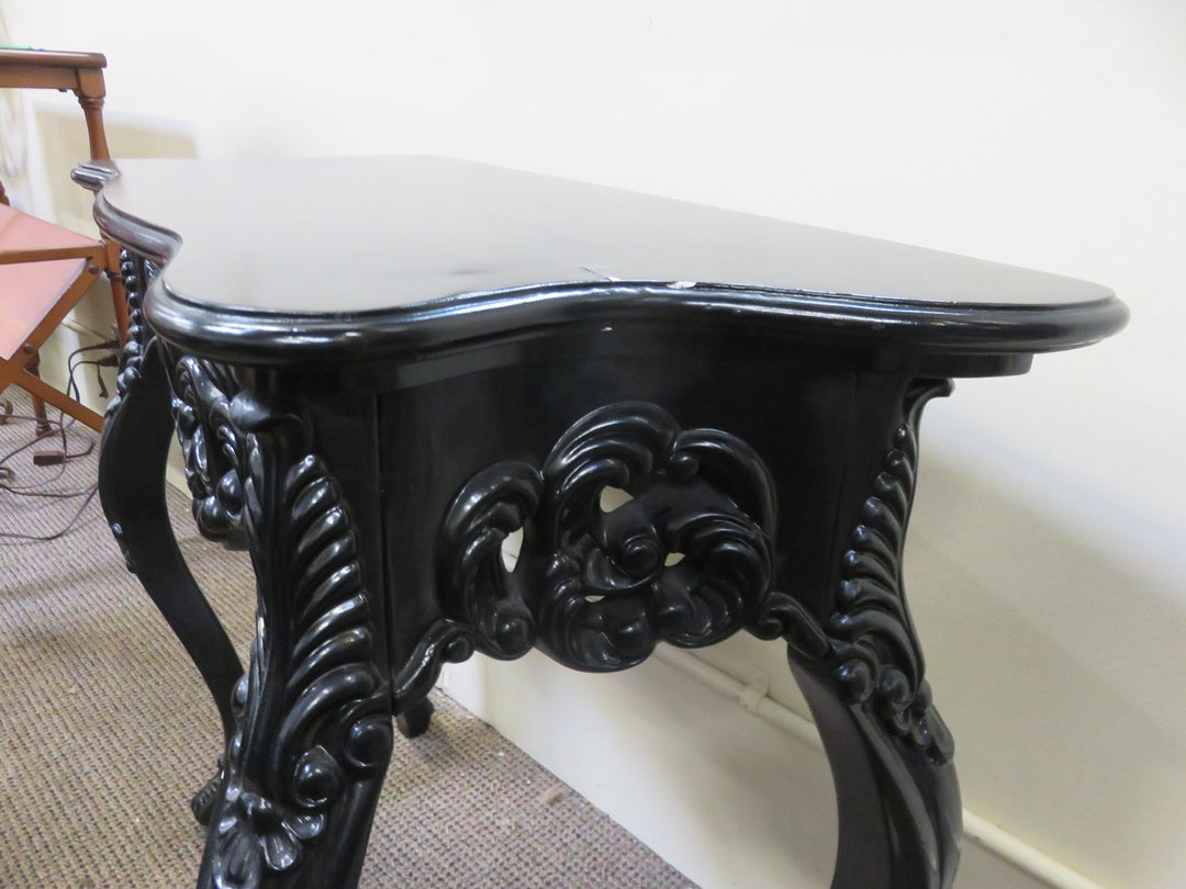 Small Black Console Table