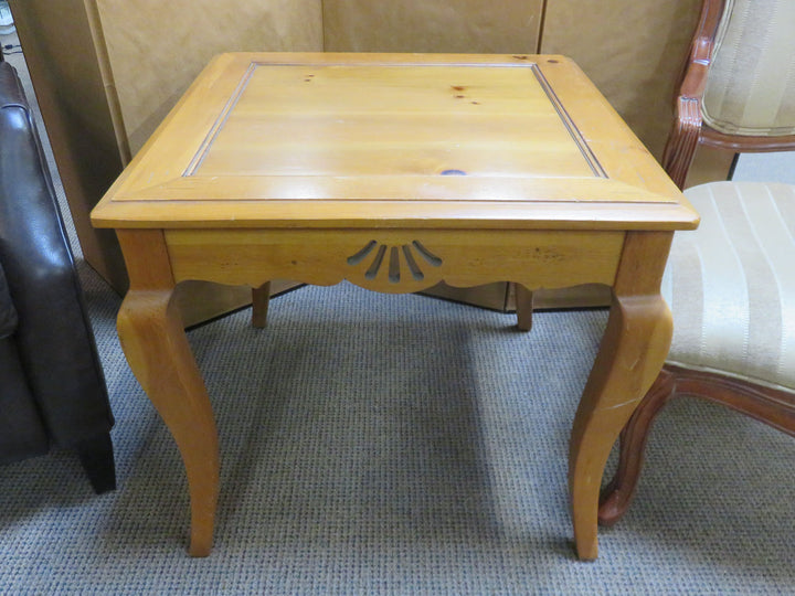 Knotty Pine End Table