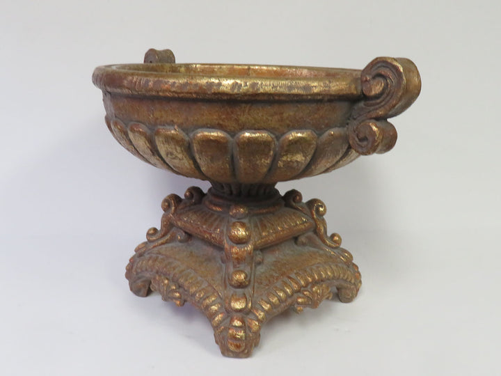 Gold Pedastal Display Bowl