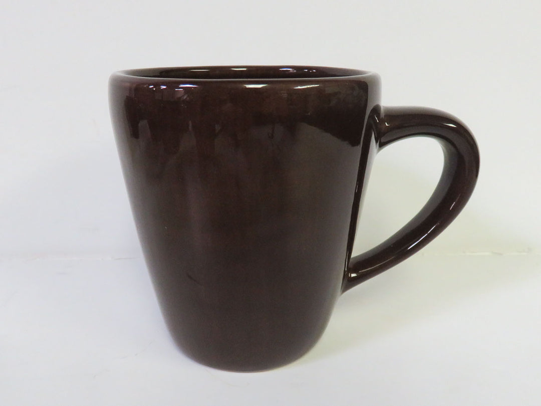 Pottery Barn Brown Mugs