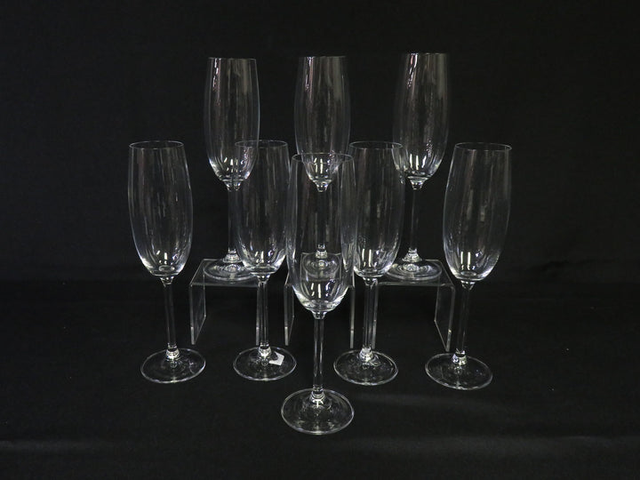 Crate & Barrel "Natalie" Champagne Flutes