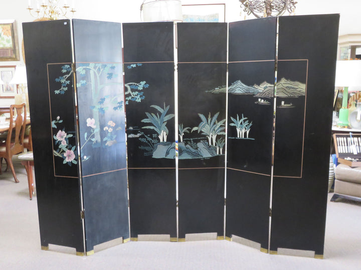 6-Panel Asian Screen