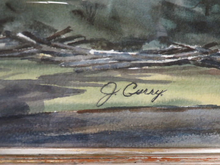 Jane Curry Watercolor Painting