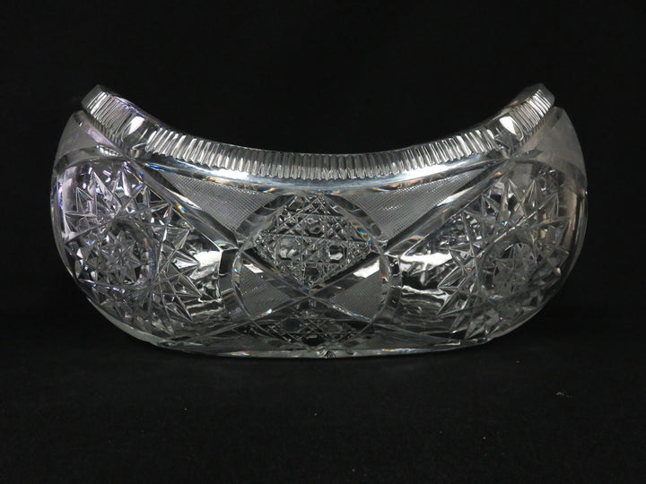 Cut Crystal Centerpiece Bowl