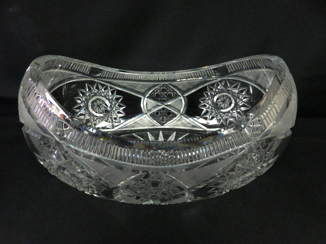 Cut Crystal Centerpiece Bowl