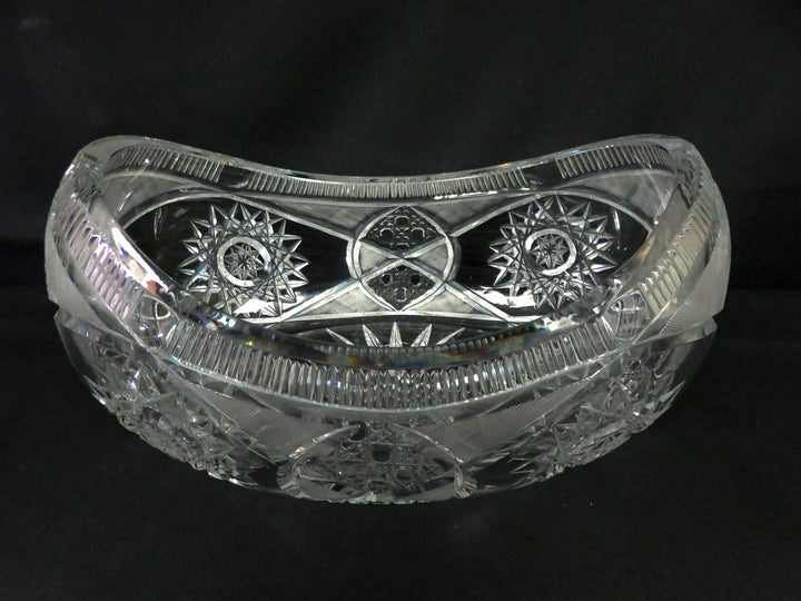 Cut Crystal Centerpiece Bowl