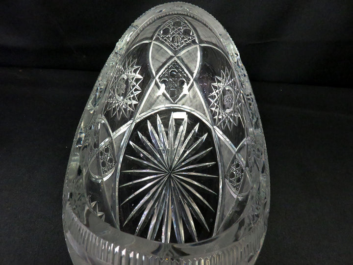 Cut Crystal Centerpiece Bowl