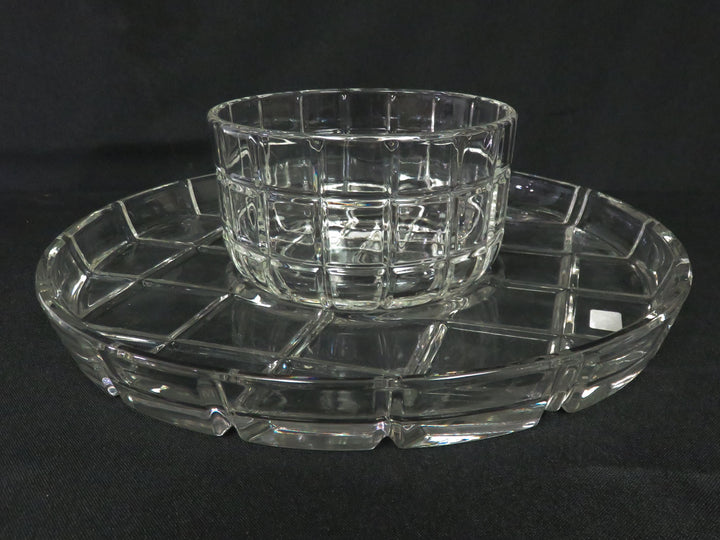 Glass Chip & Dip Set