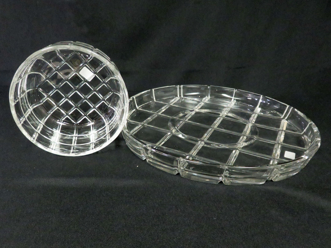 Glass Chip & Dip Set