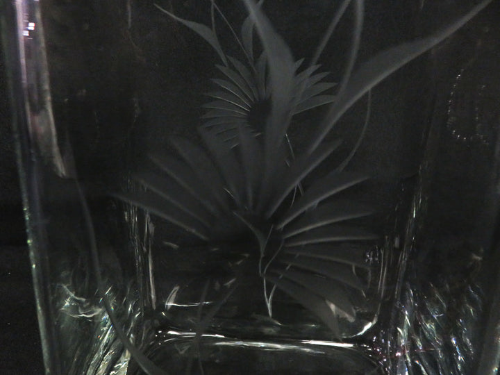 Etched Vase