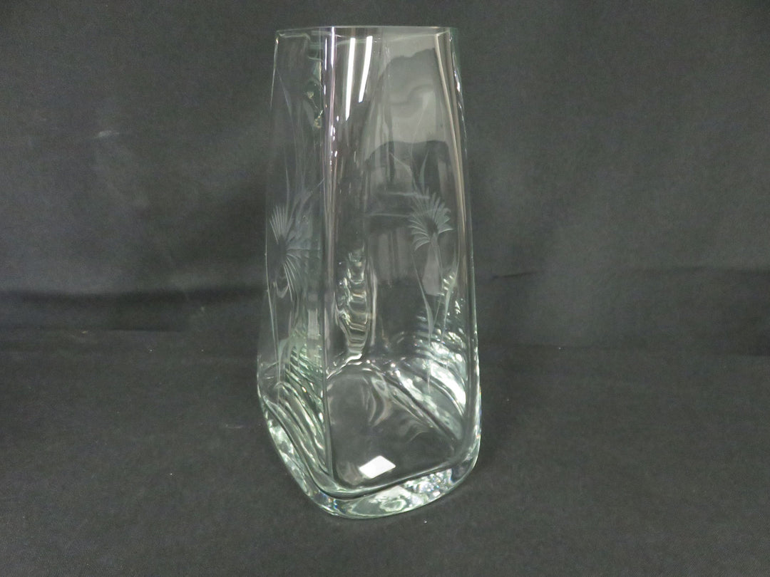 Etched Vase