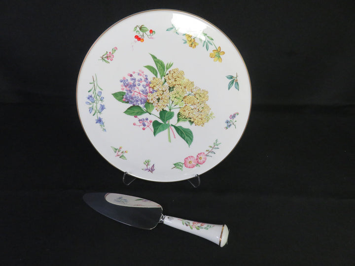 Royal Worcester Cake Plate Set