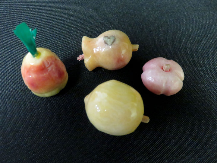 Onyx Fruit Figurines