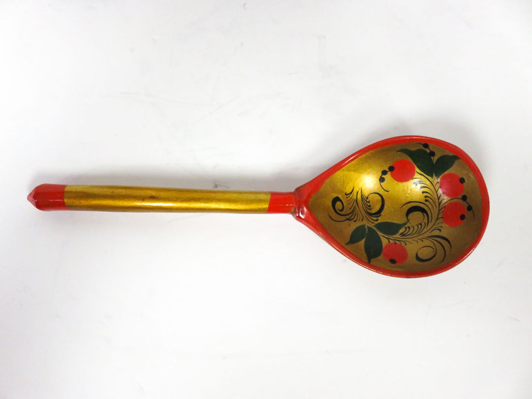 Vintage Khokloma Spoon Set